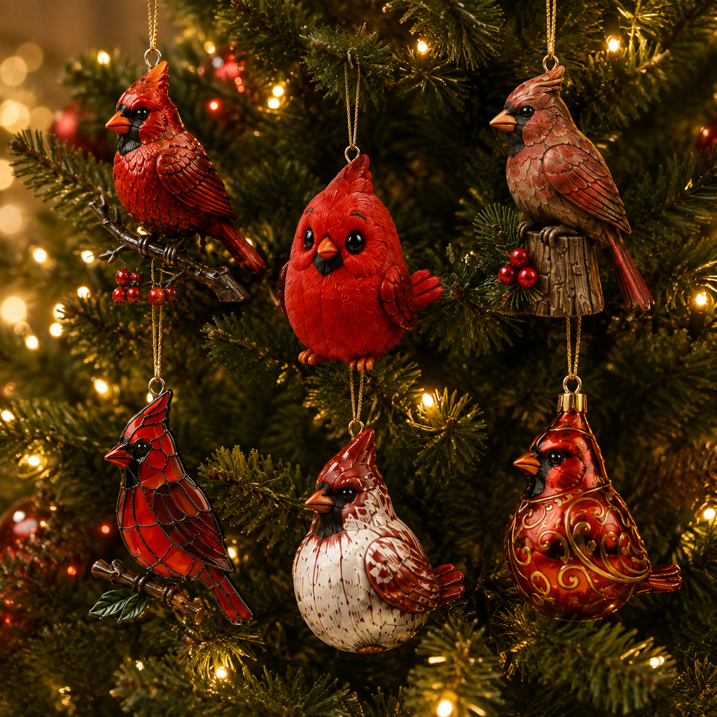 High-quality  model✨Cardinal Christmas 24-Day Countdown Calendar – Limited Anniversary Edition