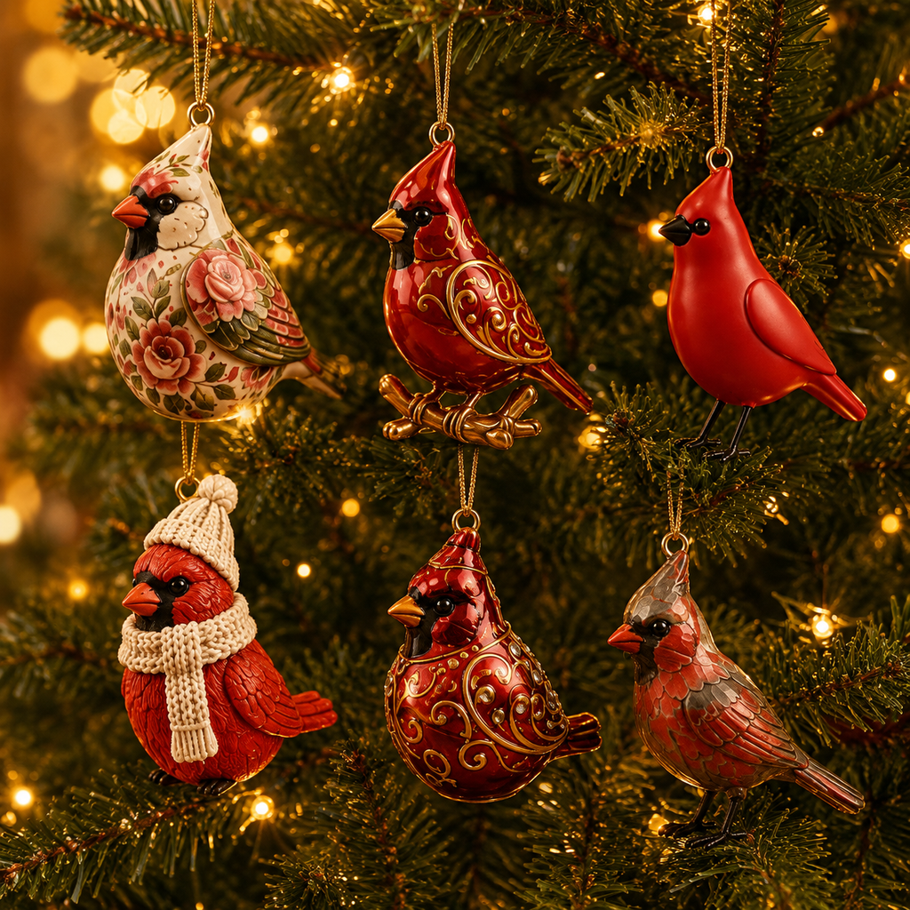 High-quality  model✨Cardinal Christmas 24-Day Countdown Calendar – Limited Anniversary Edition