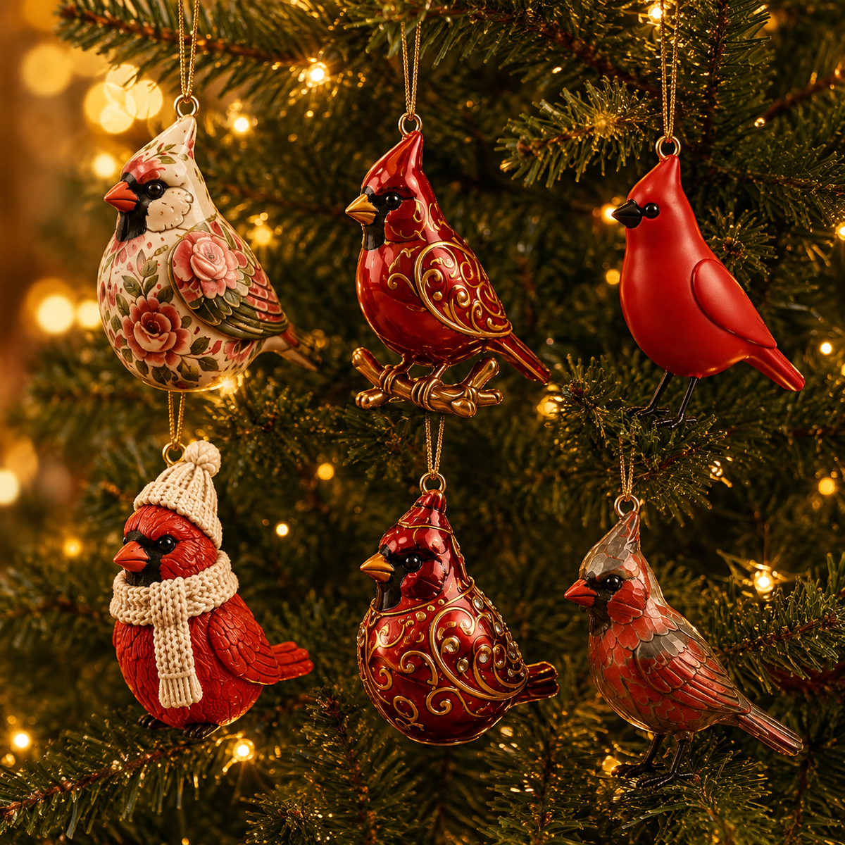 High-quality  model✨Cardinal Christmas 24-Day Countdown Calendar – Limited Anniversary Edition