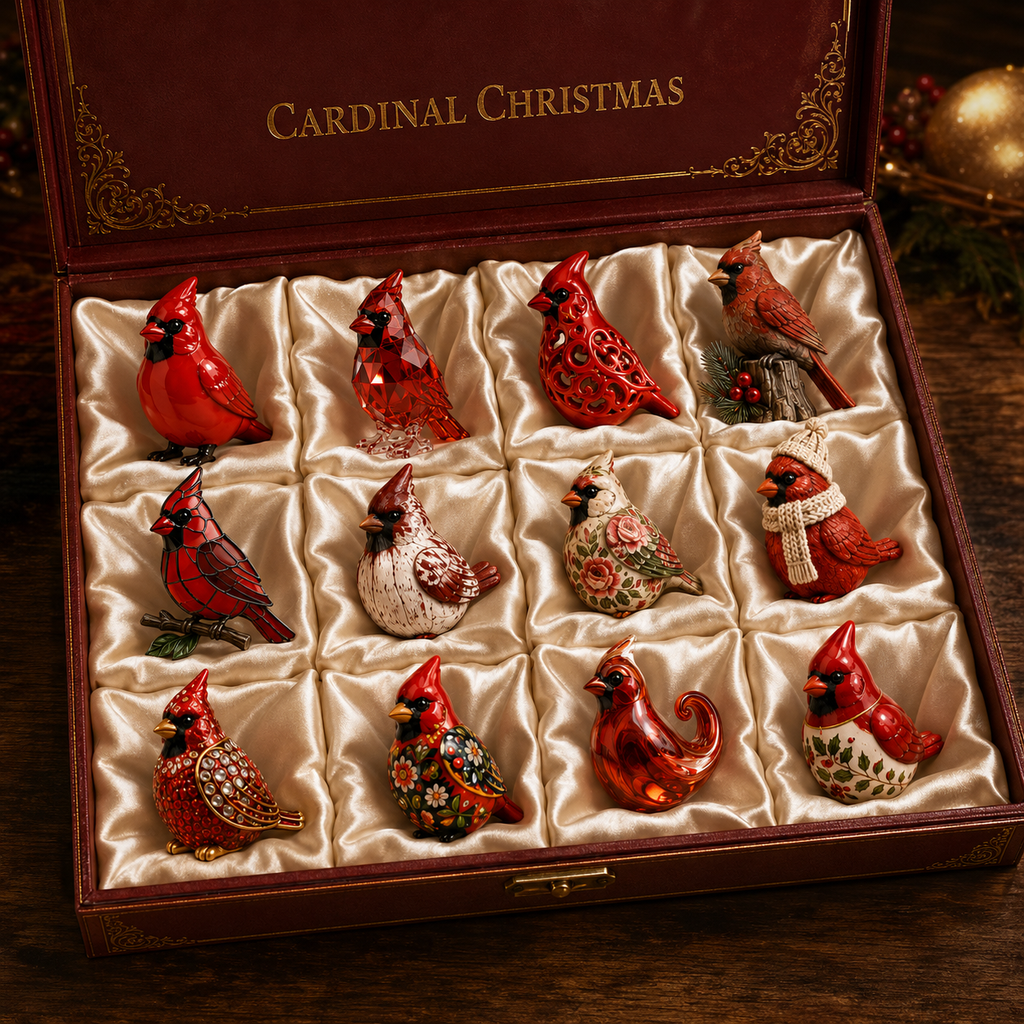 High-quality  model✨Cardinal Christmas 24-Day Countdown Calendar – Limited Anniversary Edition